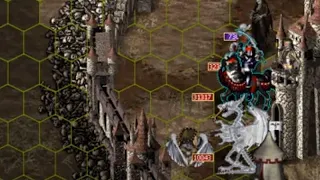 Heroes III: Fighting Necropolis on Cursed Ground In A Town Siege