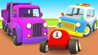 Helper Cars Cartoons Full Episodes: Learn Vehicles for Kids - Learn Colors with Cars for Kids