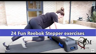 24 Aerobic Stepper Exercises (Reebok Deck)