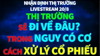 THỊ TRƯỜNG SẼ ĐI VỀ ĐÂU ? CÁCH XỬ LÝ CỔ PHIẾU HIỆN TẠI | NHẬN ĐỊNH THỊ TRƯỜNG CHỨNG KHOÁN NGÀY 20/8