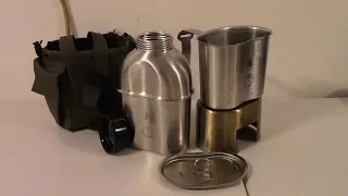 Unboxing: Pathfinder stainless steel canteen kit