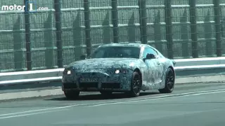 New Toyota Supra out for a test drive