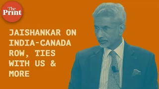 My diplomats are today unsafe going to the consulate in Canada, are publicly intimidated: Jaishankar