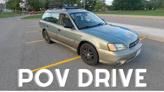 2004 Subaru Outback Walkaround & POV Test Drive (aka The Battle Wagon)