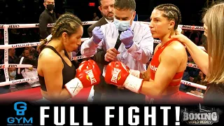 KIM CLAVEL MAKES HER OPPONENT QUIT! | FULL FIGHT | BOXING WORLD WEEKLY