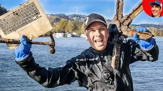 Found MacBook in River while Scuba Diving in Portland!