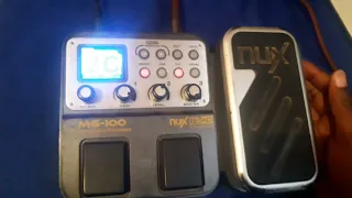 MG100 NUX HOW TO USE THIS PEDAL