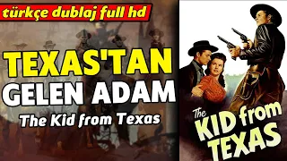 Texas'tan Gelen Adam - 1950 (The Kid from Texas) Kovboy Filmi | Full Film - Full HD