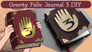 DIY - How to Make: GRAVITY FALLS Journal 3 - Handmade Notebook | Masherisha EN