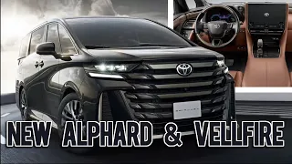 ALL NEW 2024 - 2025 TOYOTA ALPHARD & VELLFIRE -- PRICING , FIRST LOOK & SPECS REVEALED!