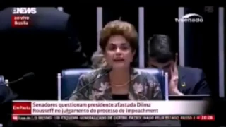 Dilma Rousseff falando tudo errado não é 30% é 30  por % mais 20%