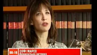 Софі Марсо для СНІДАНКУ з 1+1/Sophie Marceau in "BREAKFAST with 1+1"_part1