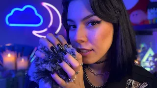 ASMR Singing you to sleep + head scratchies 🌙🎶🤍