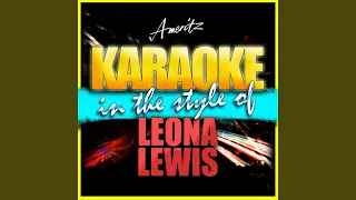 Run (In the Style of Leona Lewis) (Instrumental Version)