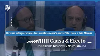 Causa y Efecto: Diversas interpretaciones tras amistosa reunión entre Pdte. Boric e Iván Moreira