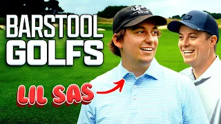 Playing 9 Holes with LIL SAS | Barstool Golfs