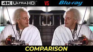 Back to the Future 4K vs Blu ray comparison