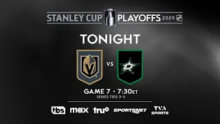 Win or go home! Watch the Golden Knights and Stars battle TONIGHT at 7:30