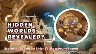 Hidden Worlds Below? || Tunnels of Cappadocia & Malta's Hypogeum