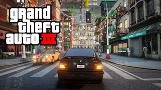 GTA: THE TRILOGY - GTA 3 PC RAY TRACING Gameplay! (Grand Theft Auto III Remastered Concept)