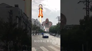 SQUID GAME DOLL || future technology according to the imagination || animasi keren !! ROBO BOY