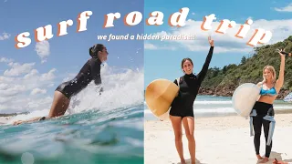 SURF ROAD TRIP IN AUSTRALIA | W/ Erika White | Found A Hidden Paradise!!