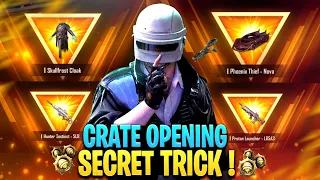 New State Mobile Crate Opening Trick | Get Easyly Legendary | Ultimate Skins | Secret Timing !