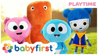 Toddler Learning Video | Picnic w Friends | Learn Shapes w Color Crew & Googoo GaaGaa | BabyFirst TV