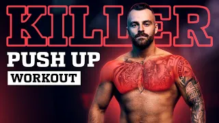 20 MINUTE KILLER CHEST PUSH UP WORKOUT (Follow Along)