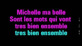 Michelle Karaoke The Beatles   You Sing The Hits Low)