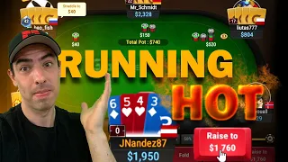 Winning $4,000 in 2 Hours Playing High Stakes Pot Limit Omaha Cash Games 🤑