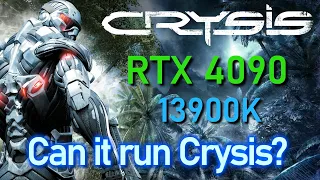 Can it run Crysis? RTX 4090 13900K