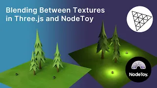 Blending Between Textures in Three.js and NodeToy
