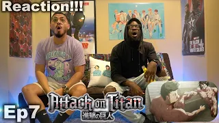 ATTACK ON TITAN 1x7 REACTION | The Small Blade