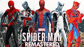 SPIDER-MAN REMASTERED PC All Suits Showcase