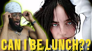 Billie Eilish - LUNCH | Music Video Reaction | I can be lunch too...