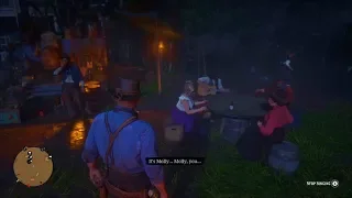 Red Dead Redemption 2 - Camp After The Gang Rescue Jack Marston