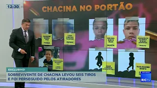 Balanço Geral fica frente a frente com sobrevivente de chacina no Portão