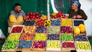 Drying Fruits in Mud Oven for Long Term Storage