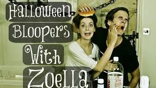 FUNNY HALLOWEEN BLOOPERS WITH ZOELLA |