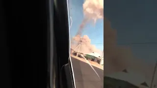 Взрыв в Арысе Туруестанской области .