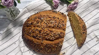 Chickpea Flour Bread. Gluten-Free/ No Yeast/ Vegan-Friendly