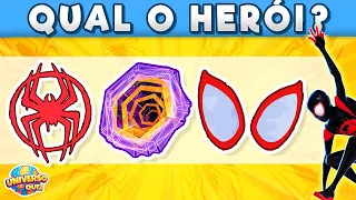 Adivinhe os SUPER-HERÓIS pelos Elementos | Quiz Super-Heróis