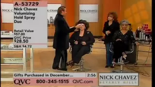 Nick Chavez falling on QVC