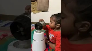 Mixer grinder sound by cute little baby shivansh #ytshortsindia #short #shortyoutube #shortsbeta