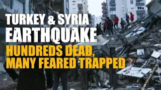 Earthquake Kills thousands in Turkey and Syria | 7.8 magnitude earthquake 😱