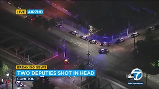 2 L.A. County sheriff's deputies shot in Compton 'ambush' | ABC7