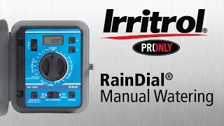 Rain Dial Manual Watering (Spanish Version)