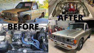 NISSAN 720 BUILD IN 20 MINS (SR20DET SWAPPED)