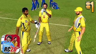 (RC 20) Playing Real Cricket 20 for first time! Better than WCC 3? - RC 20